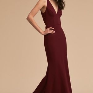 Jones Dress BHLDN Burgundy - Size 2